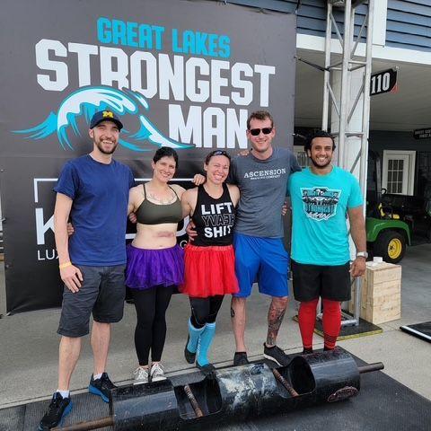Trip to Traverse City for Strongman and friends
