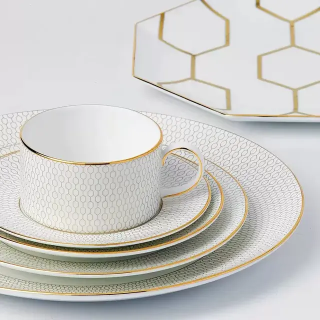 Wedgwood Geo Gold Dinnerware