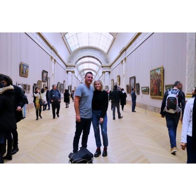 At the Louvre