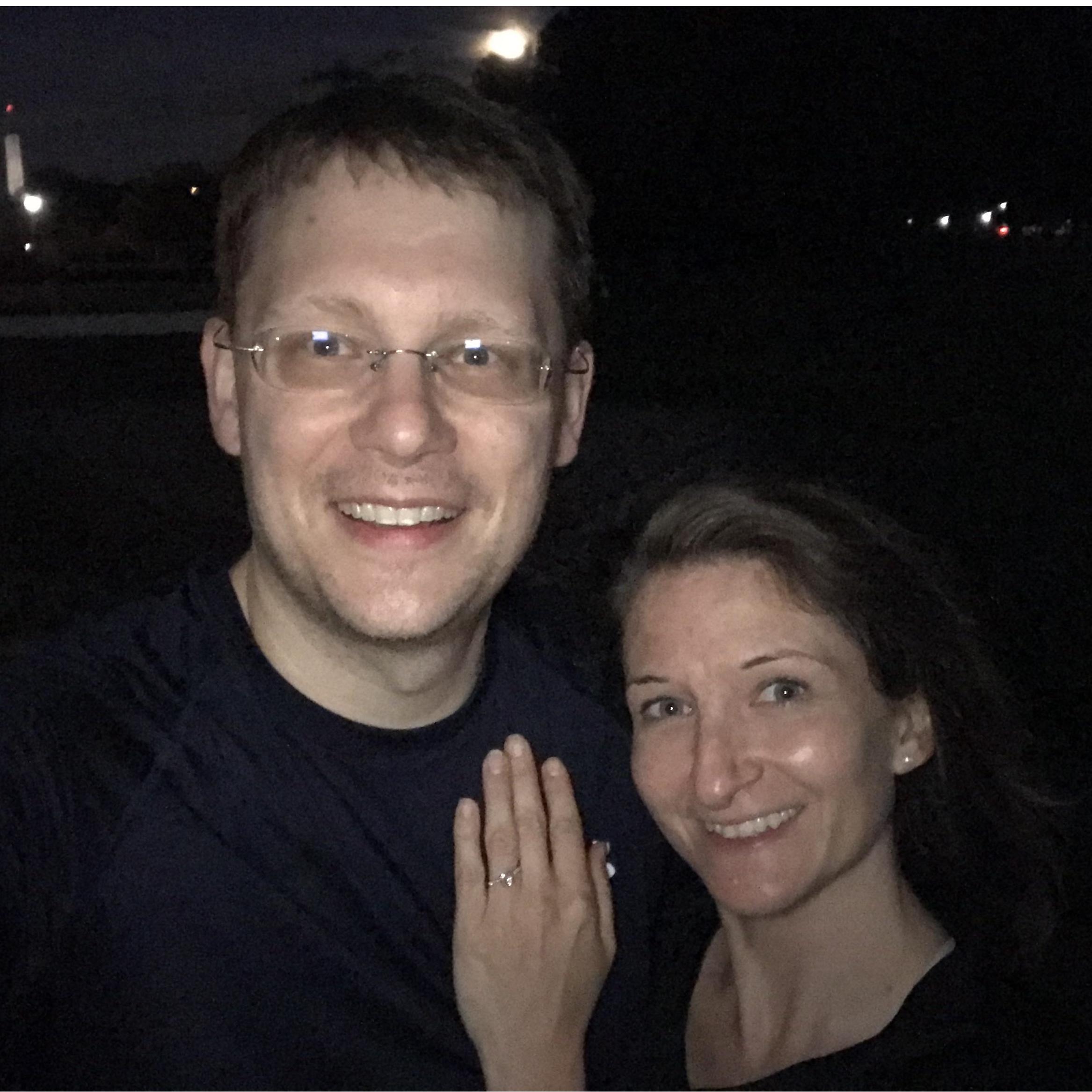 August 25th 2018 - Holger's proposal at the volleyball courts in DC