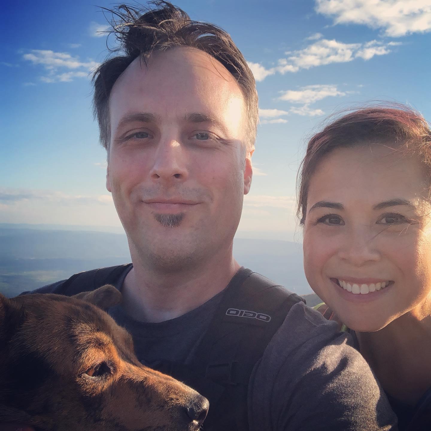 First trip as a couple - hiking in Shenandoah National Park (October 2021)