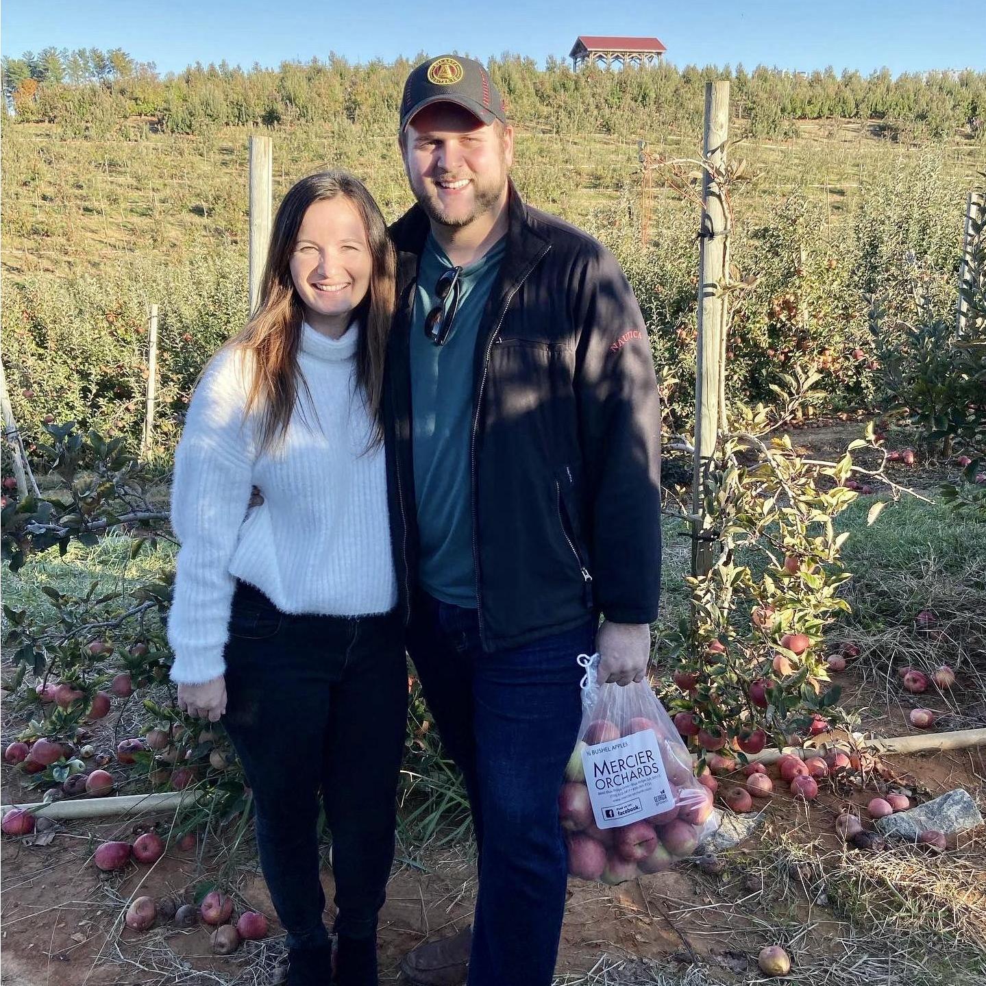 For Beth's birthday in November 2019, we spent the weekend taking a train ride through Blue Ridge, GA & going apple picking.
