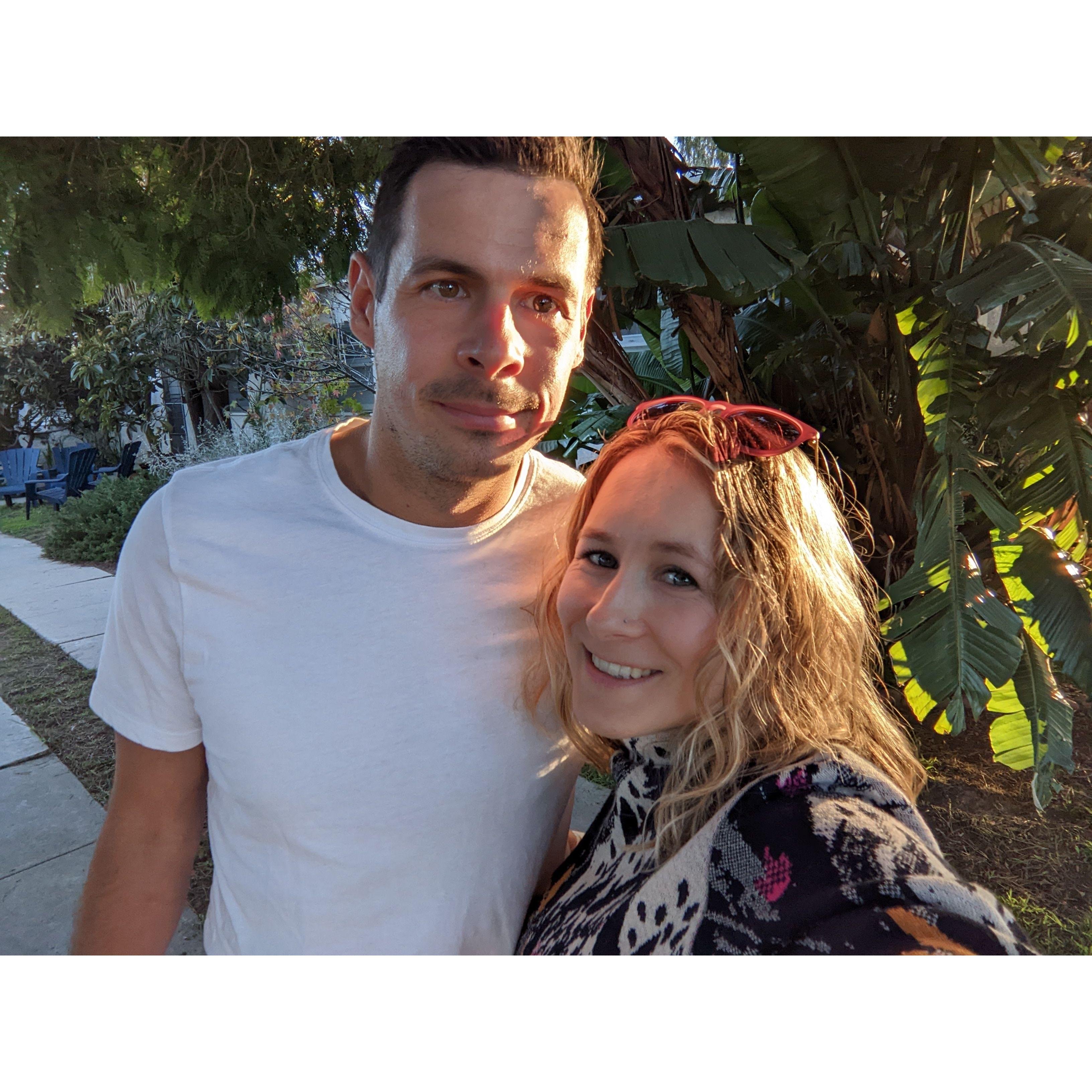 Our first Thanksgiving in California - November '22
