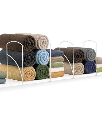 Tall Shelf Dividers Closet Organizer - Set of 4