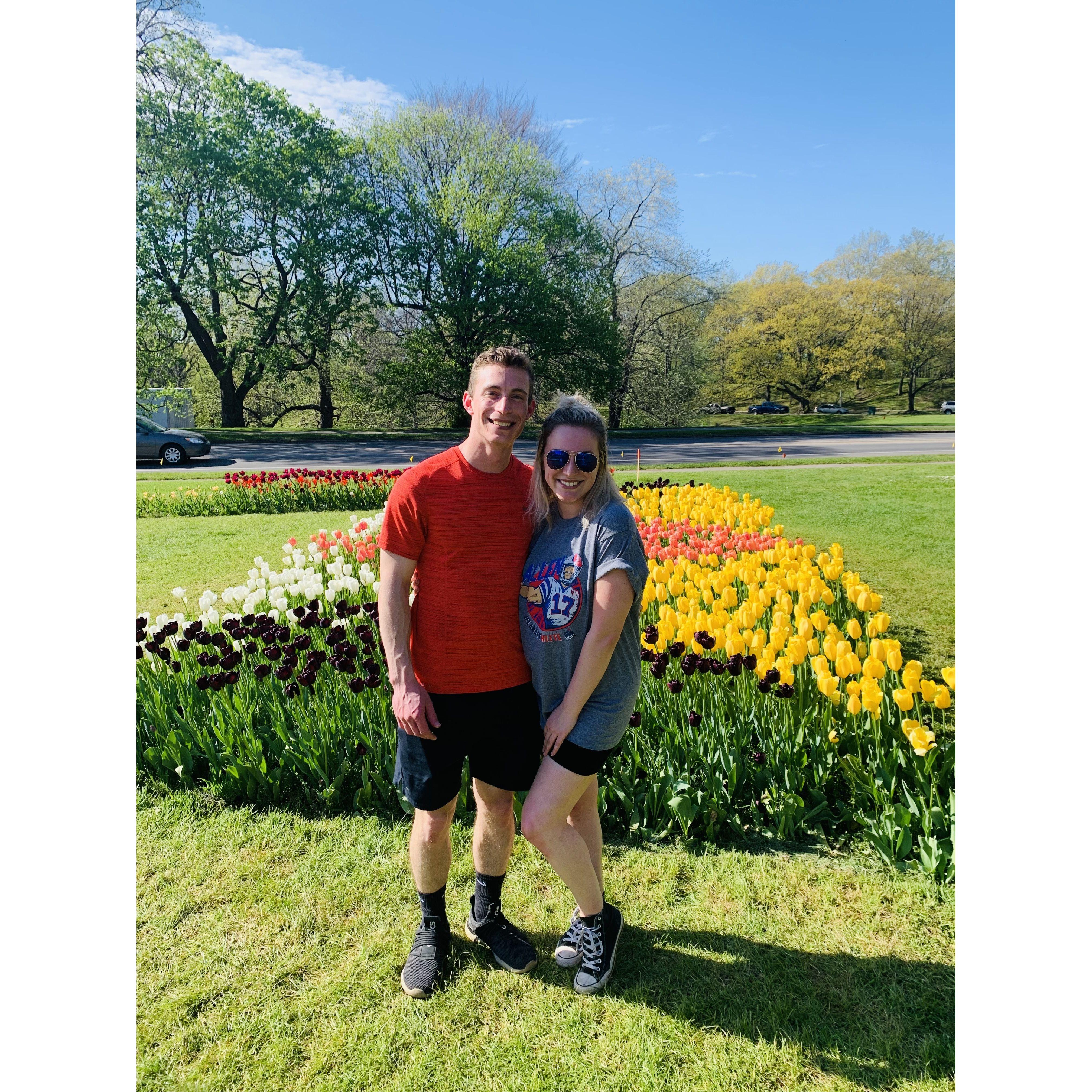 Our first trip to the Lilac Festival