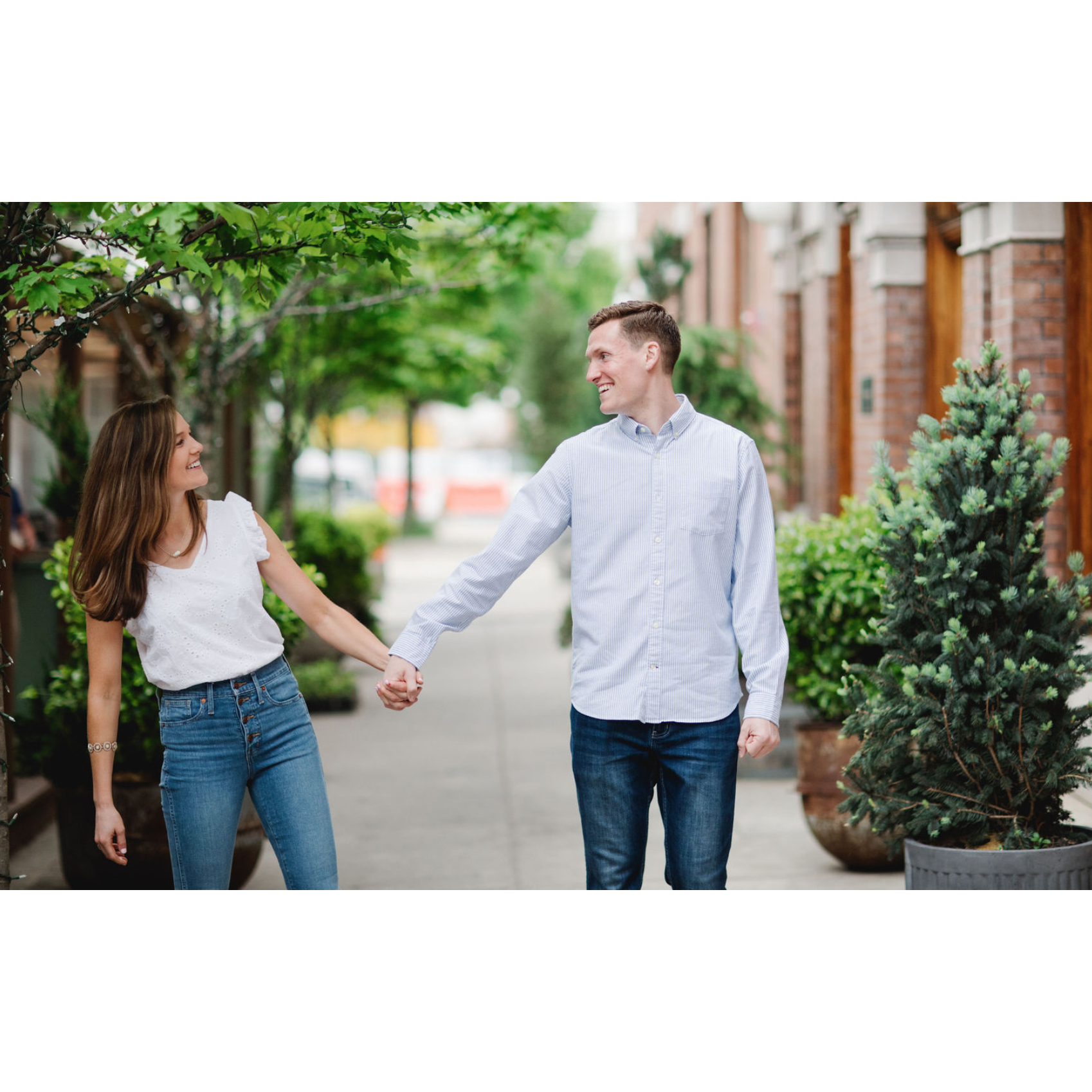 Roaming the streets of Fishtown, the place we first met.