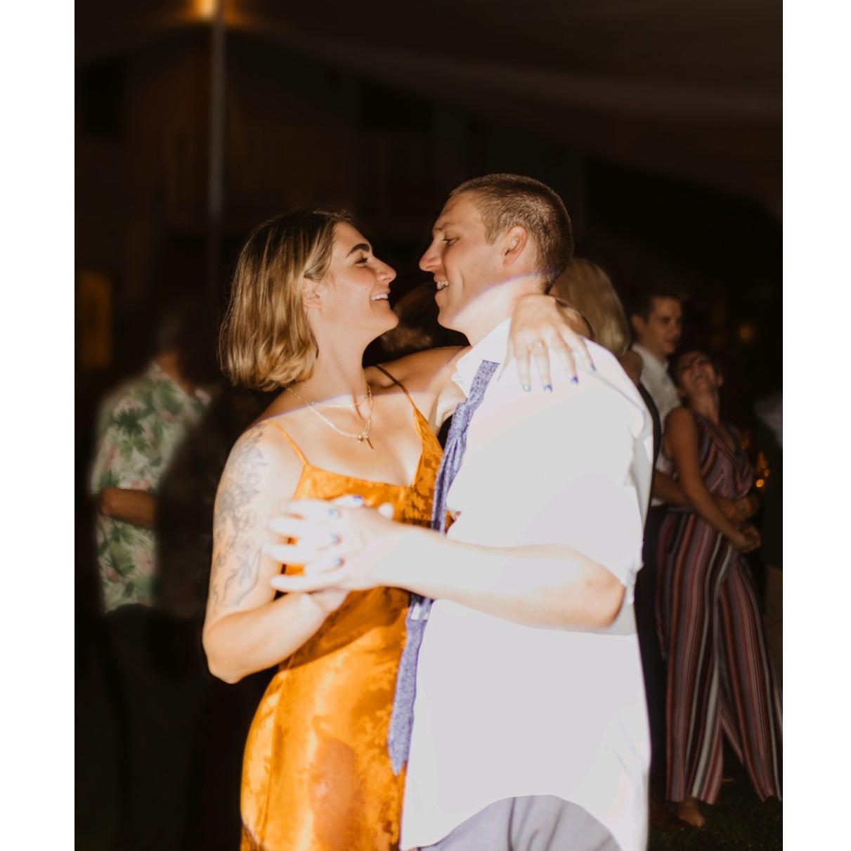 Dancing at Adam/Christy's Wedding 2019