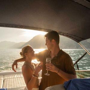 Honeymoon stop #2: Private Sunset Cruise in Sorrento