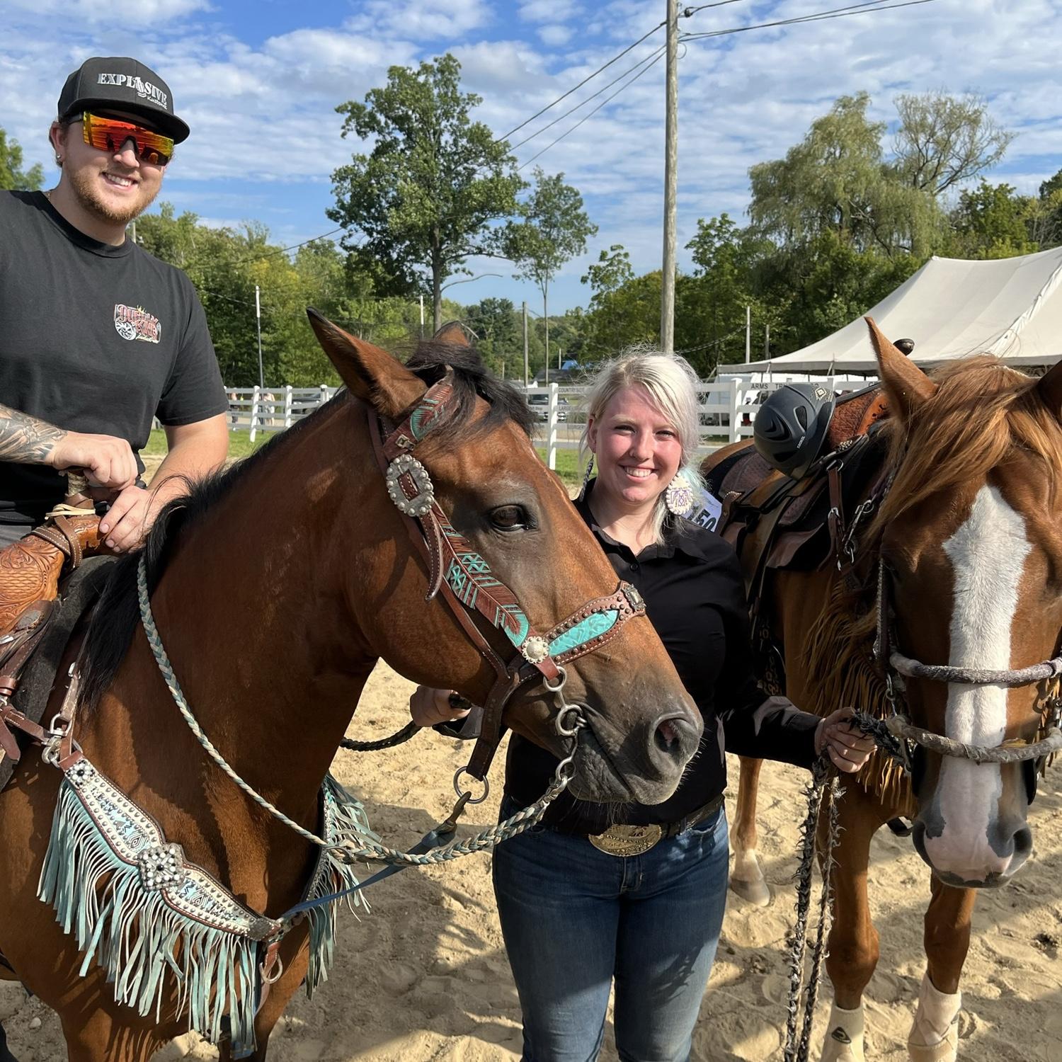 His first horse show!
