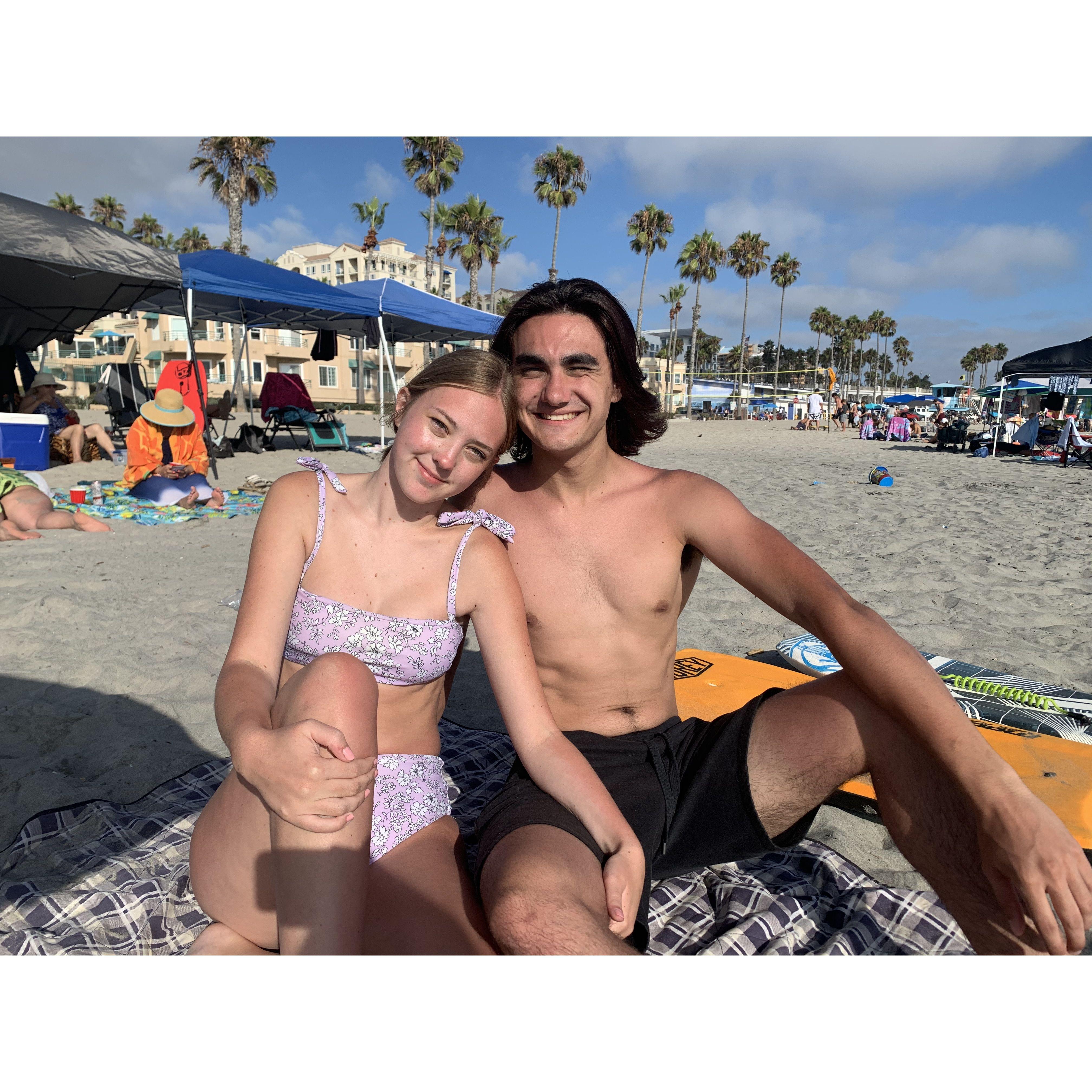 And we've vacationed on our own! We've gone to California beaches.