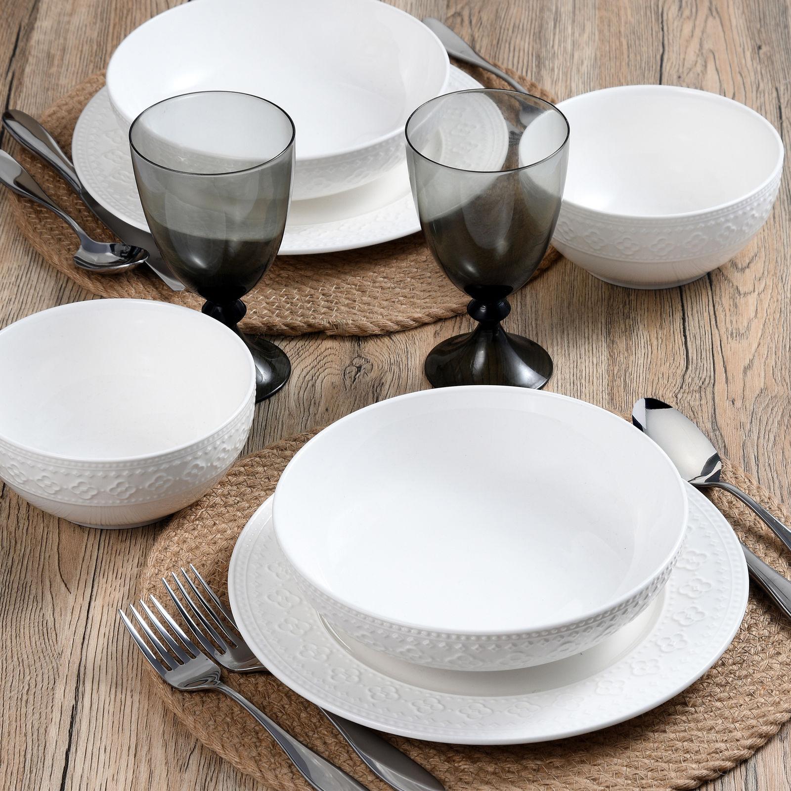 Pfaltzgraff, Haisley 12-Piece Dinnerware Set Remailer, Service for