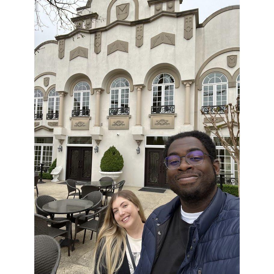 Touring our future wedding venue!