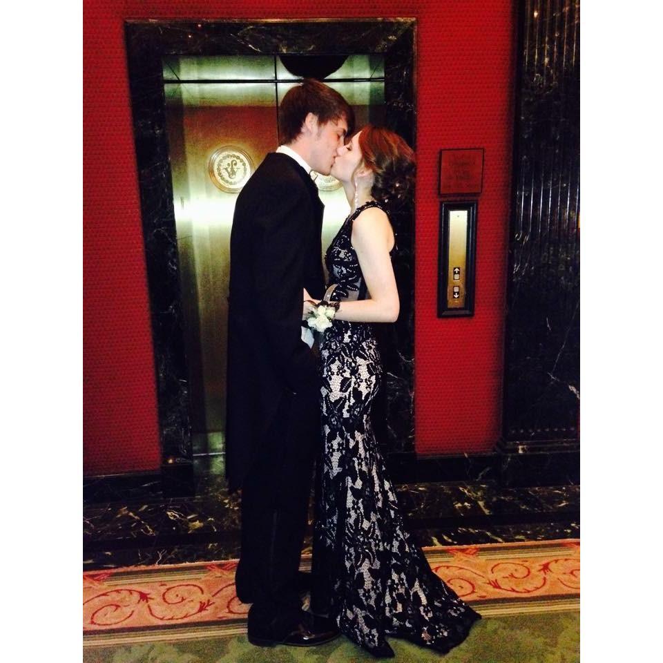 His senior prom