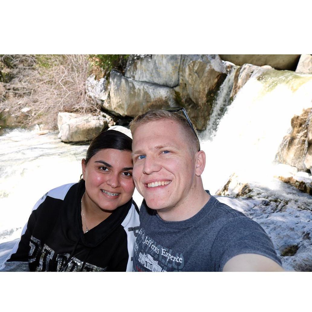 One of the many hikes we've done together this was the first time Kyle witnessed the real grumpy Jackie come out since she was tired and hungry, he dealt with it like a champ lol!