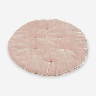 Luminous Round Velvet Sitting Cushion