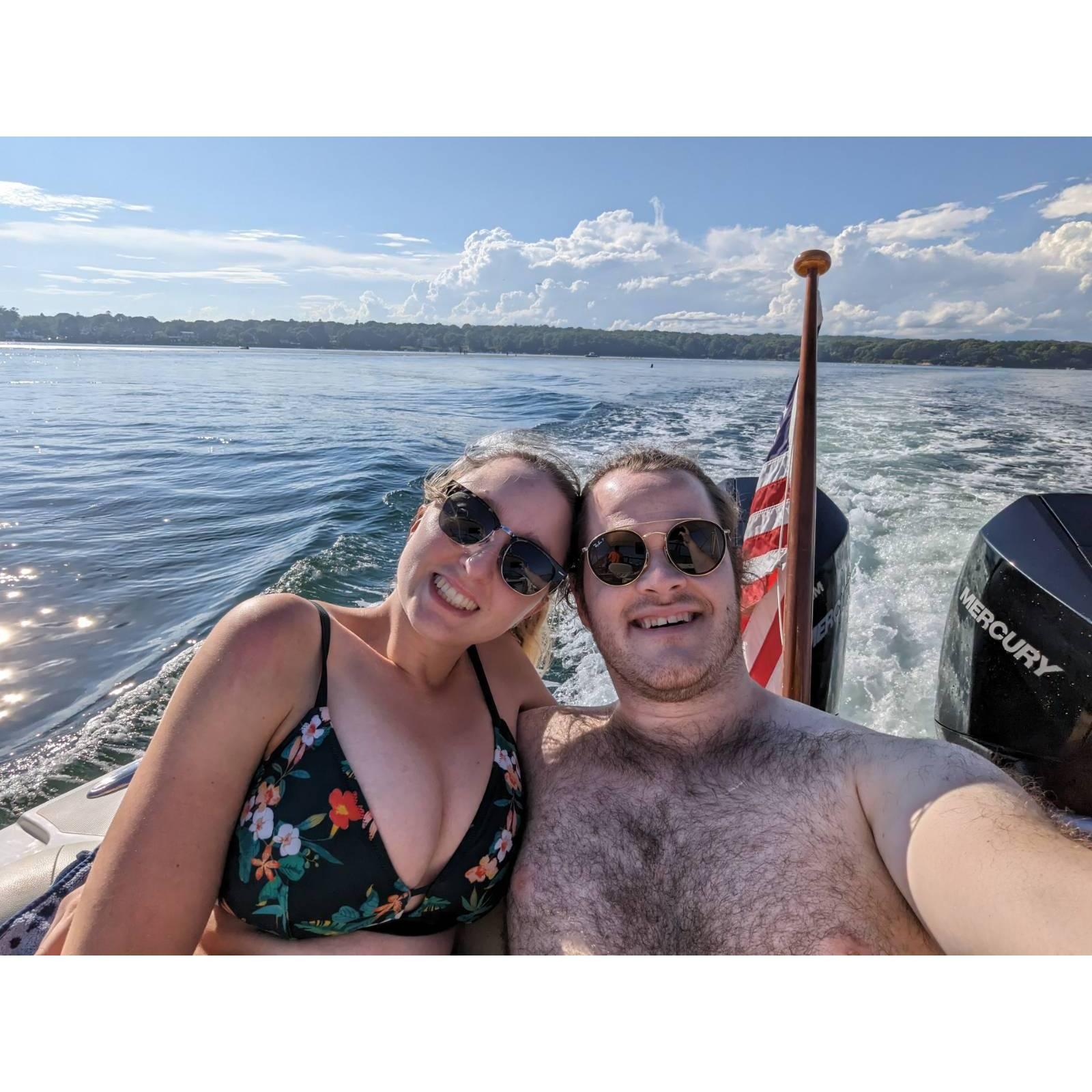New England summer boat rides