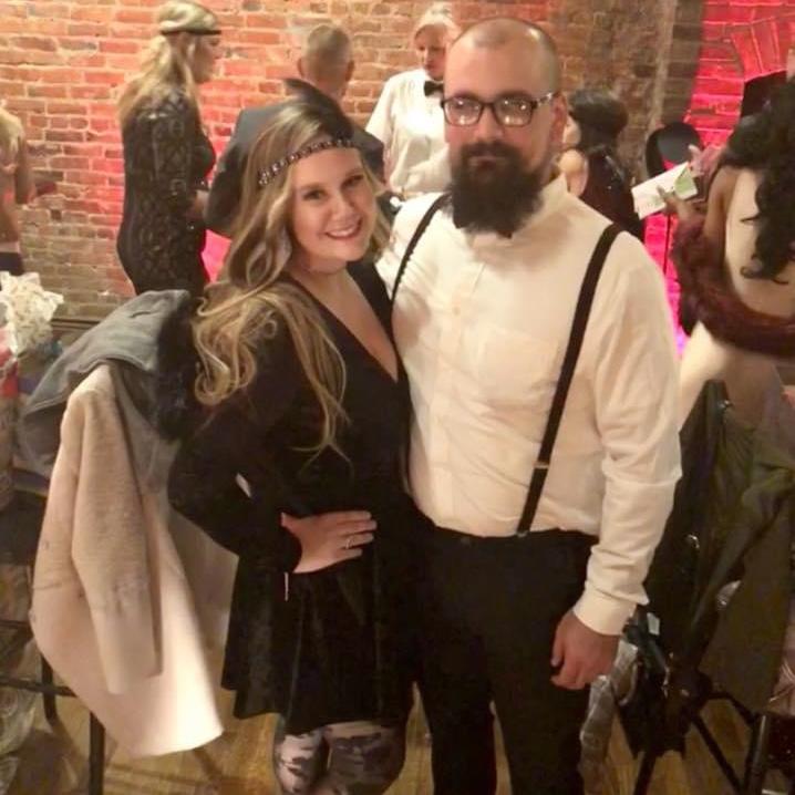 Company Christmas party for Joe’s work, Nashville TN, 2017