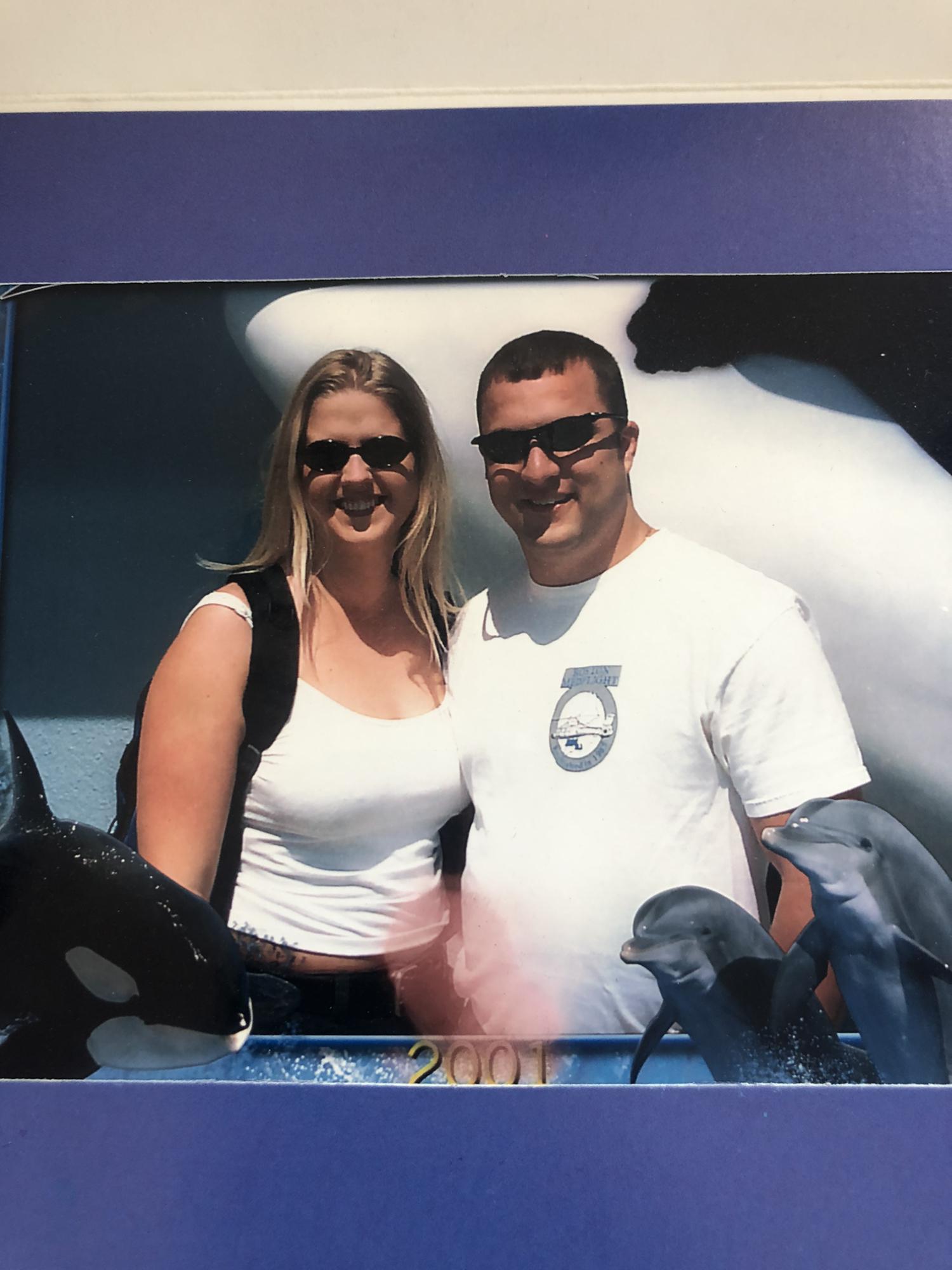Sea World, Orlando, 2001.