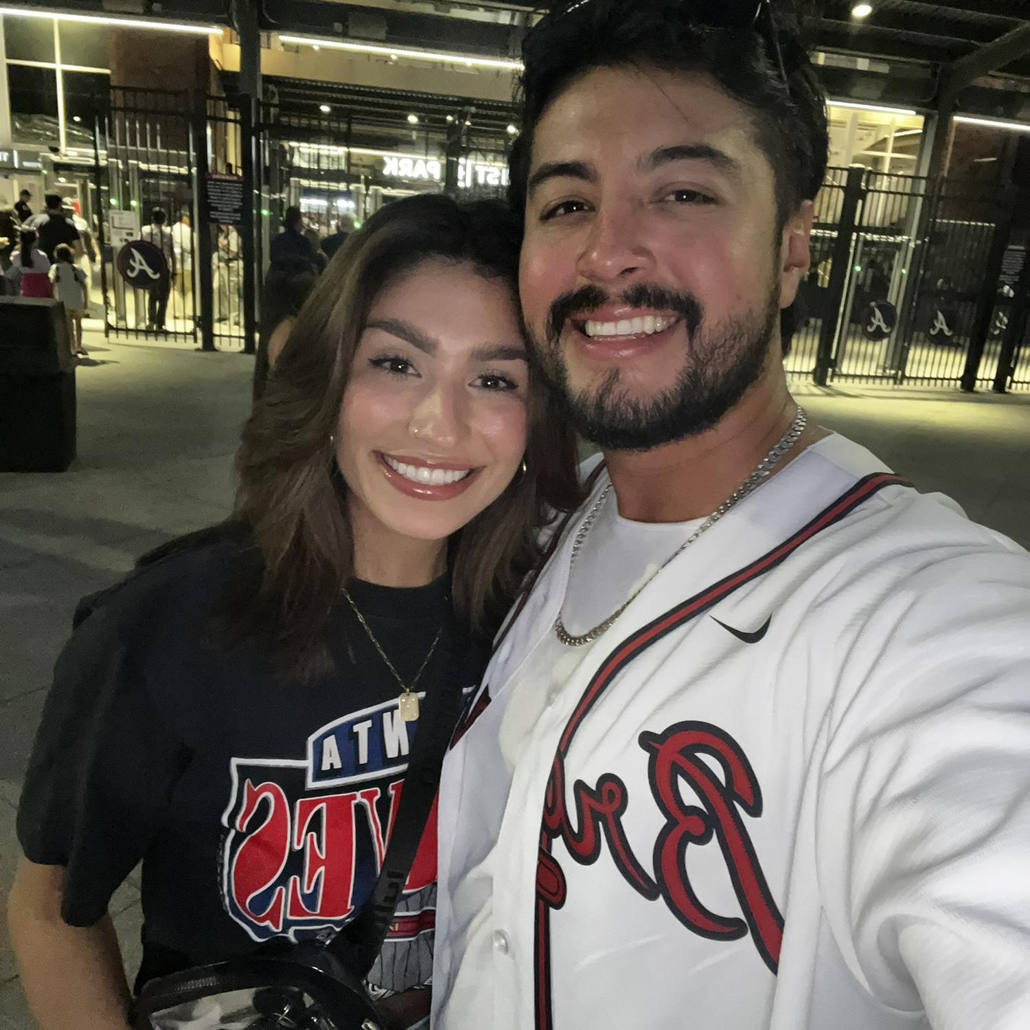 Our first Braves game!
