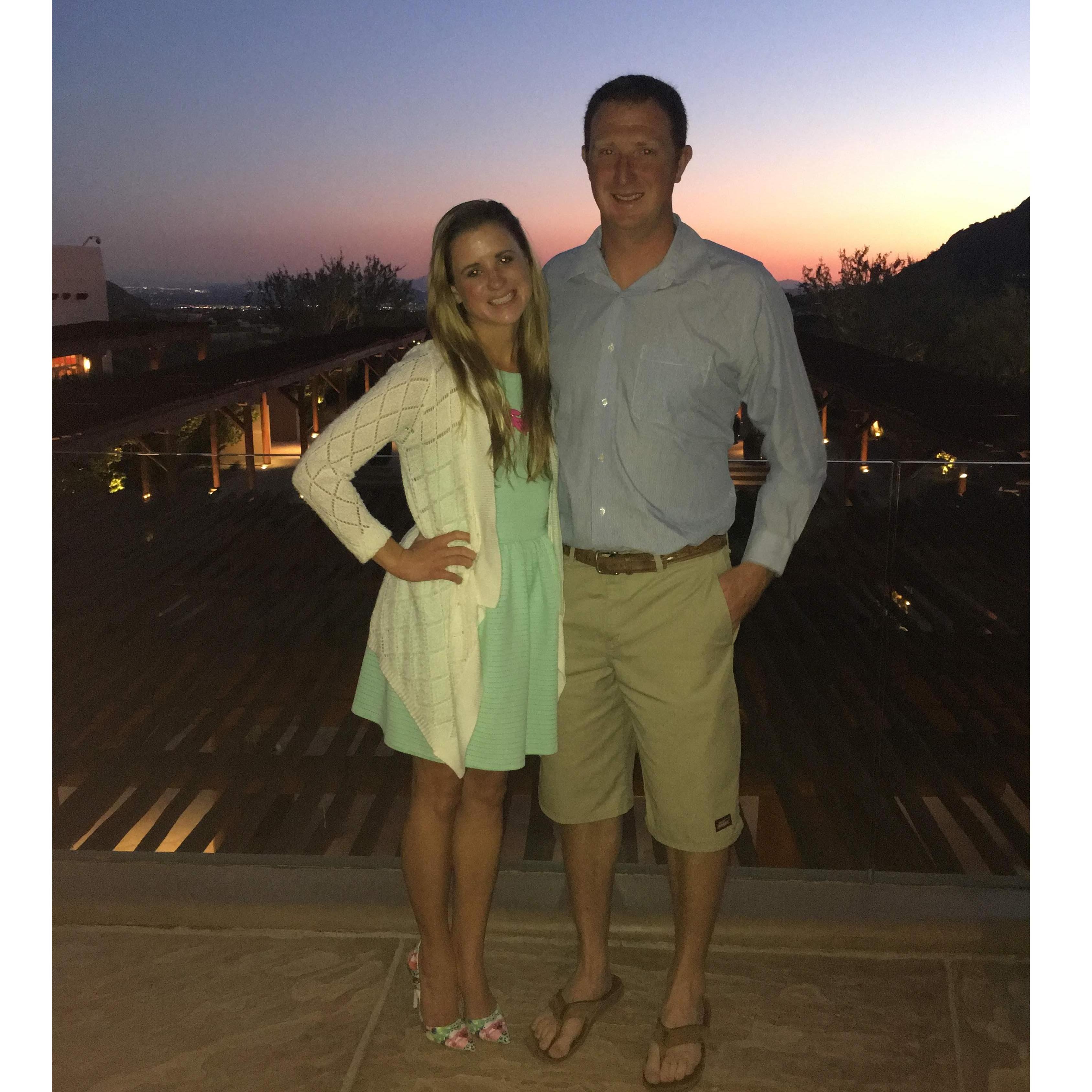 We moved to Arizona together and started working at Four Seasons Scottsdale