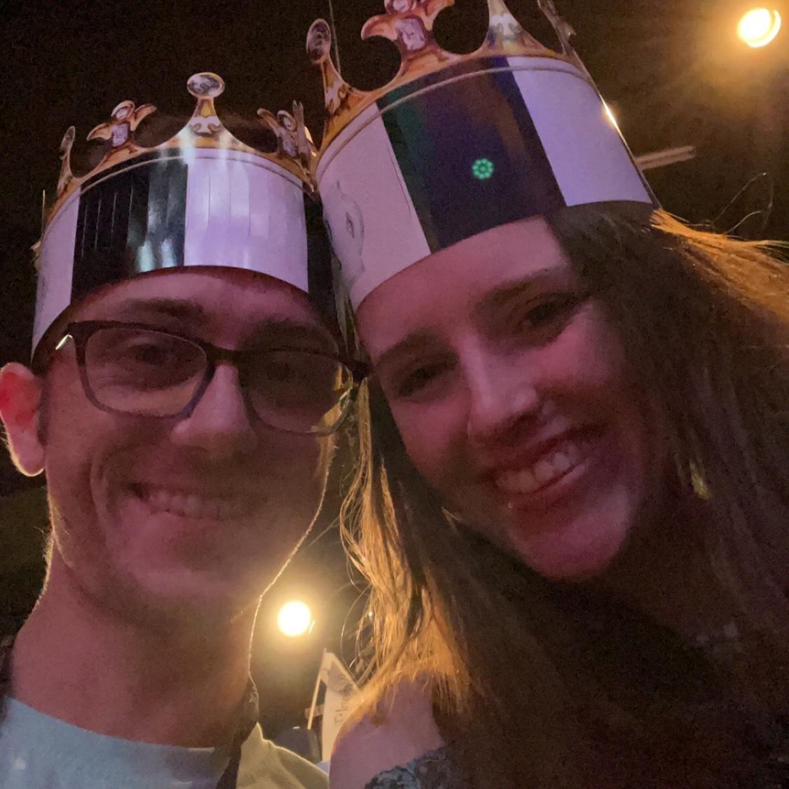Surprise Date to Medieval Times! Our guy was the villain! Scary!