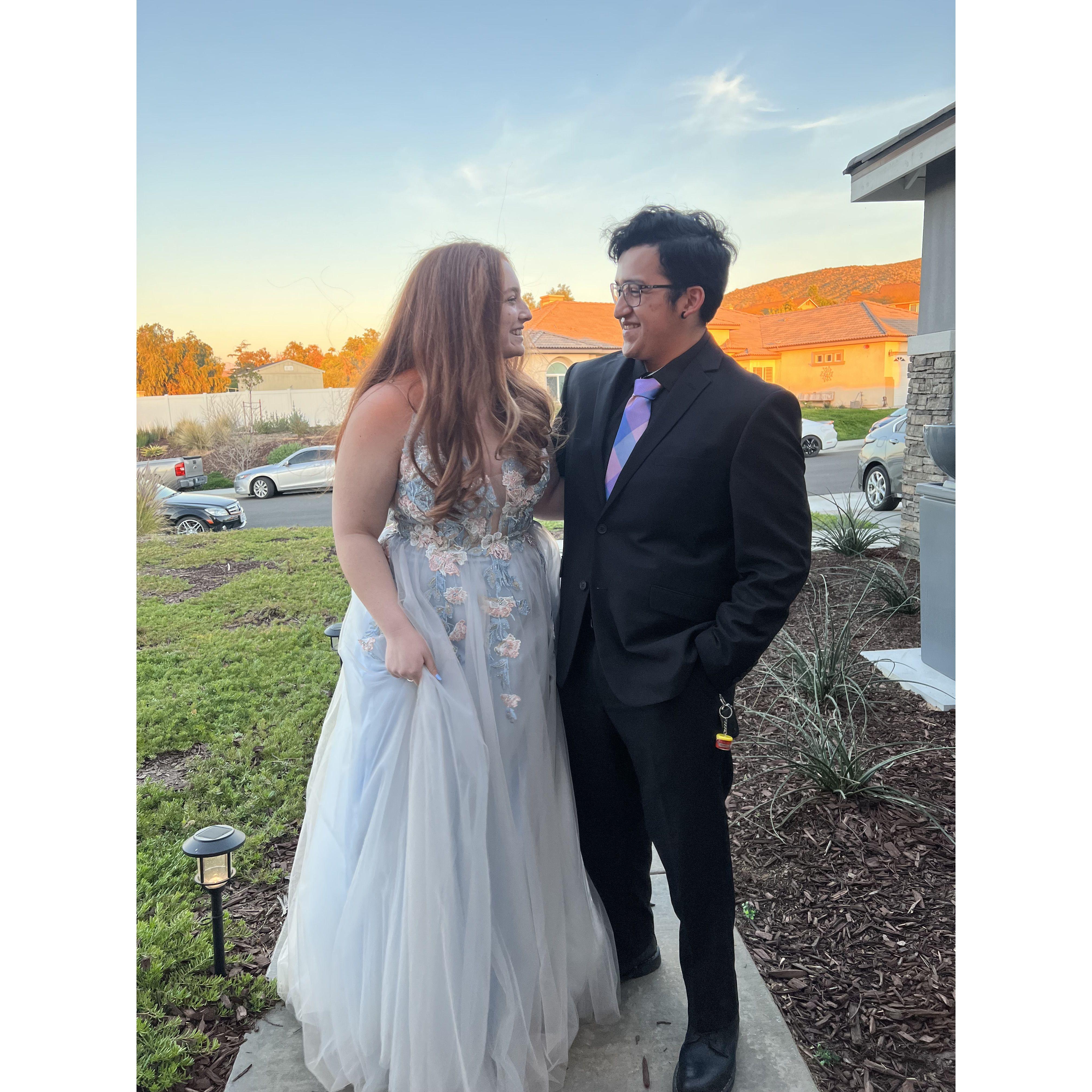 At Kayla's sister's wedding reception