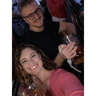 We love our beer! Octoberfest at Prost brewing company.