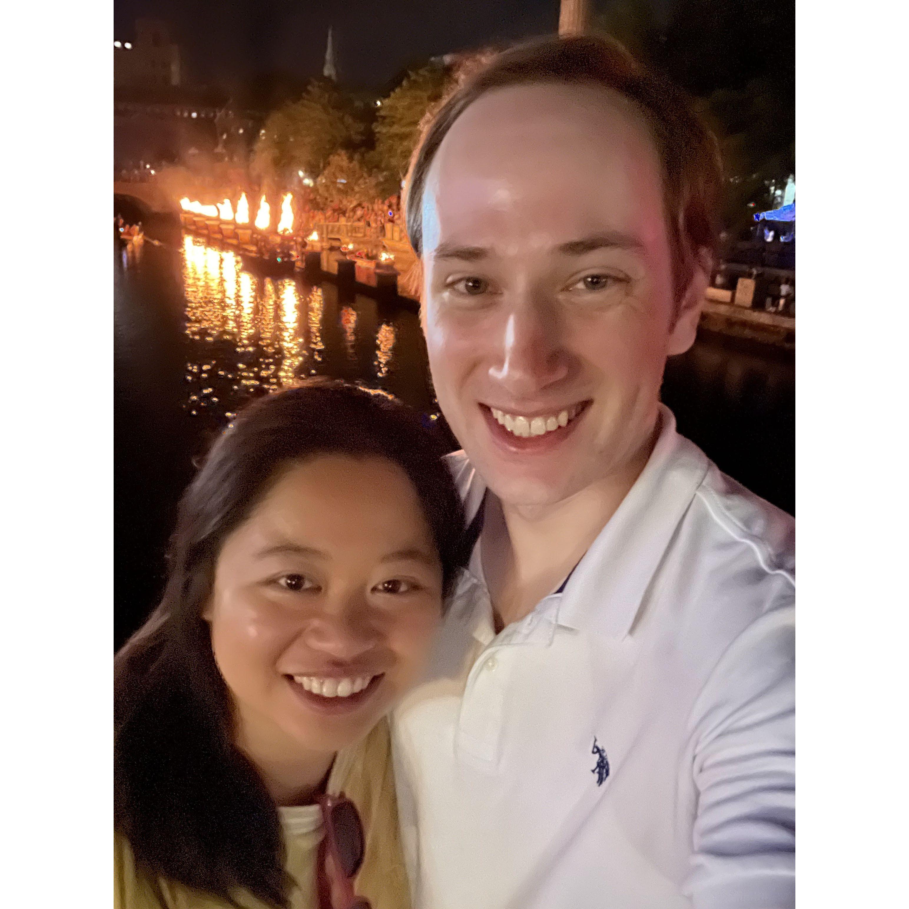 At the Water & Fire festival in Providence