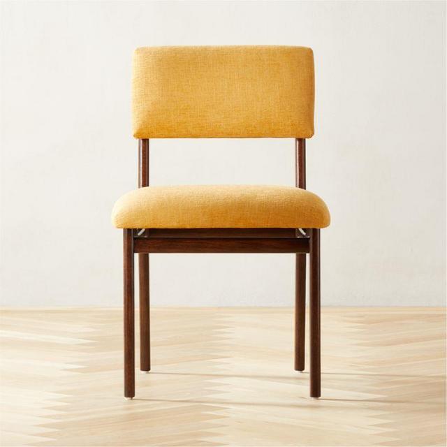 Selby Canary Upholstered Dining Chair