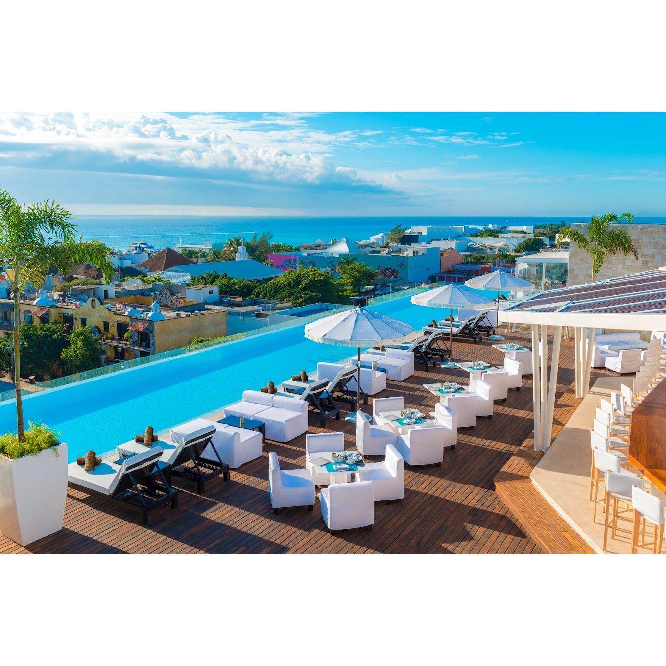 The Fives Downtown Hotel Pool with Panoramic views