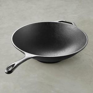 Lodge Cast-Iron Wok, 12"