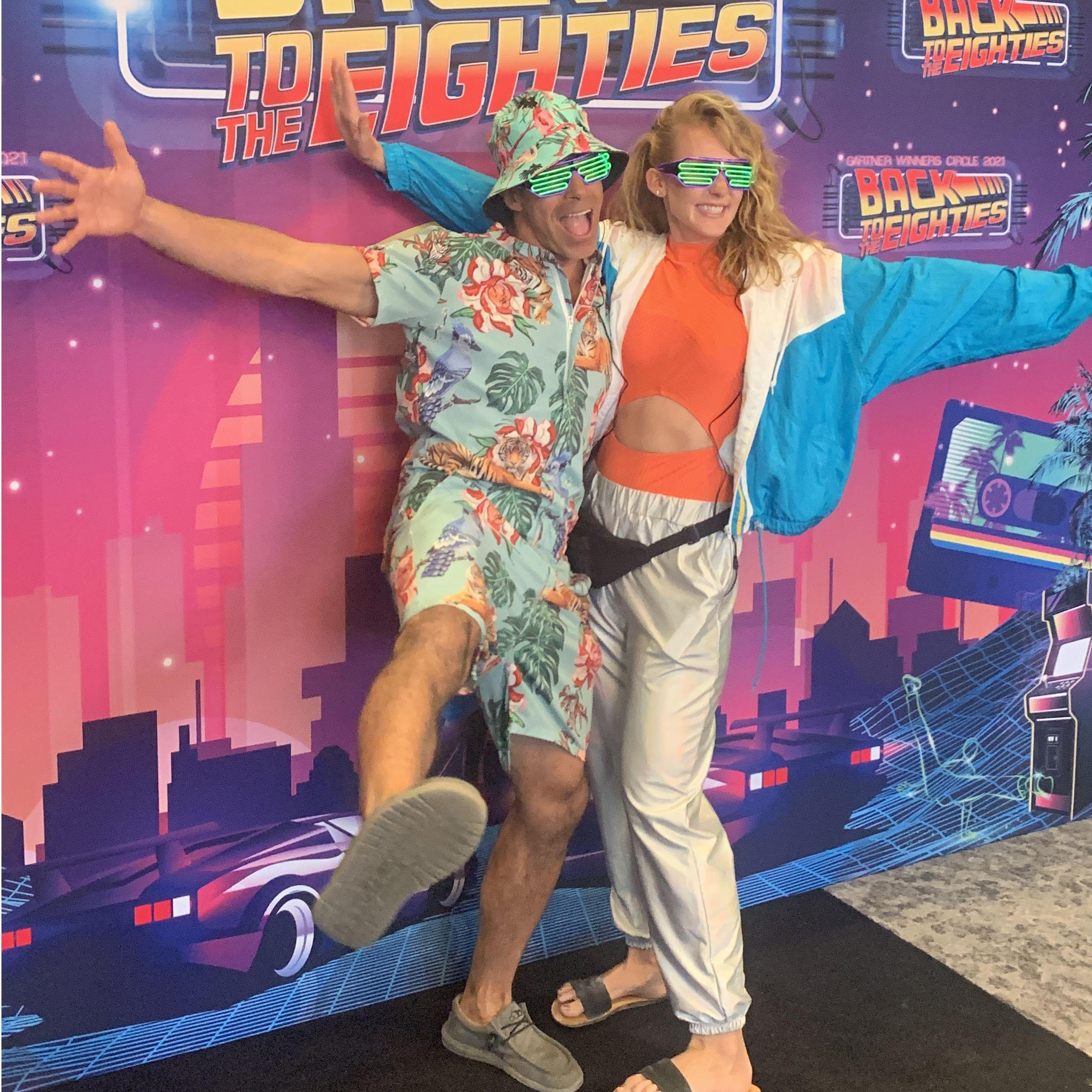 Miami Beach "Back to the 80s" party