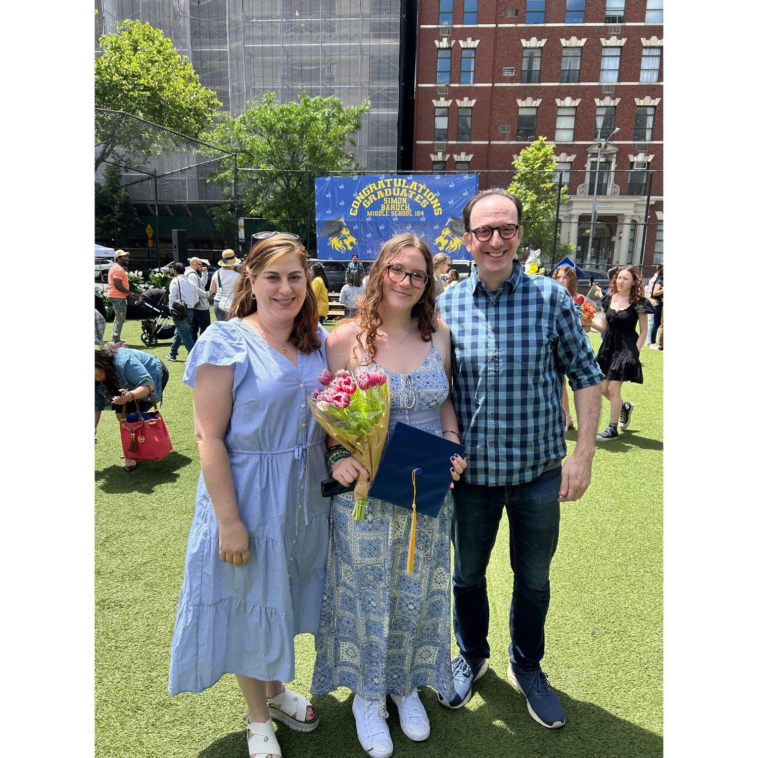 Ruby's 8th grade graduation.