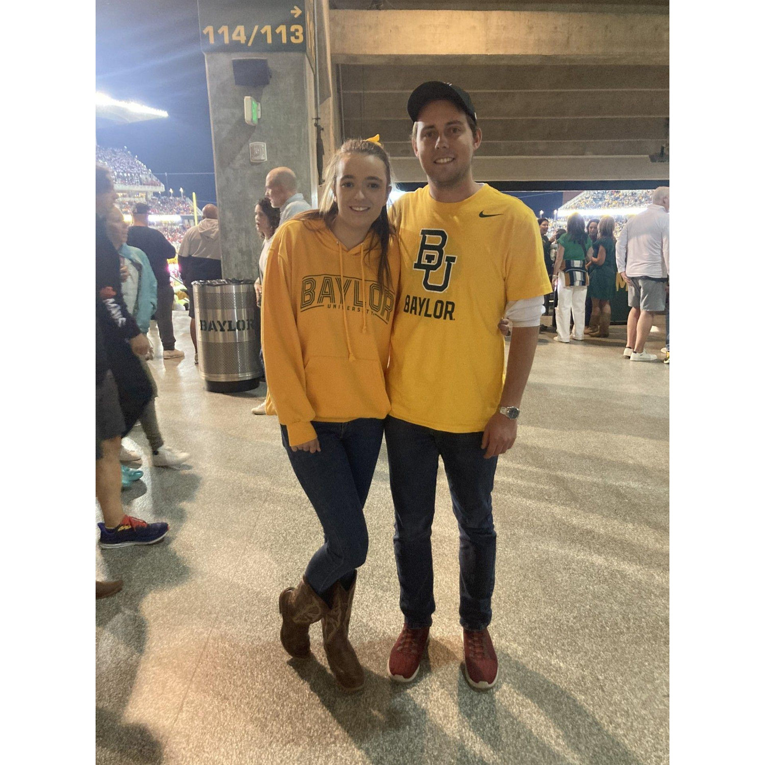 Our very first photo together - 1 week after our first date!