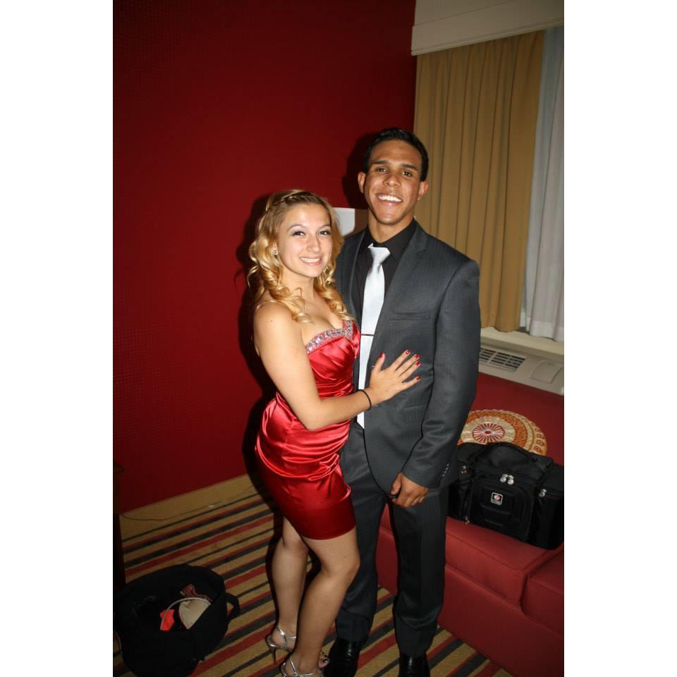 One of the very first photos we ever took together, when we were only just friends.