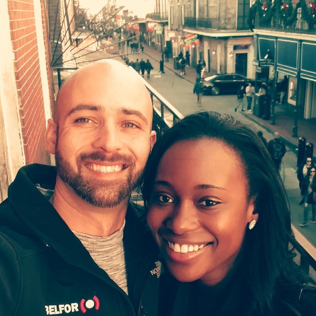 Antoinette's first trip to NOLA. December 2018.