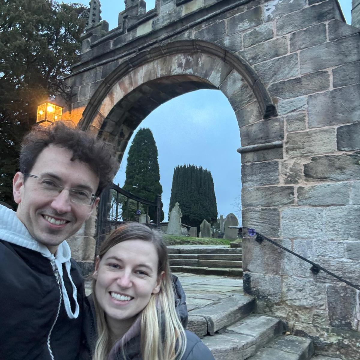 Outside our soon to be Church!