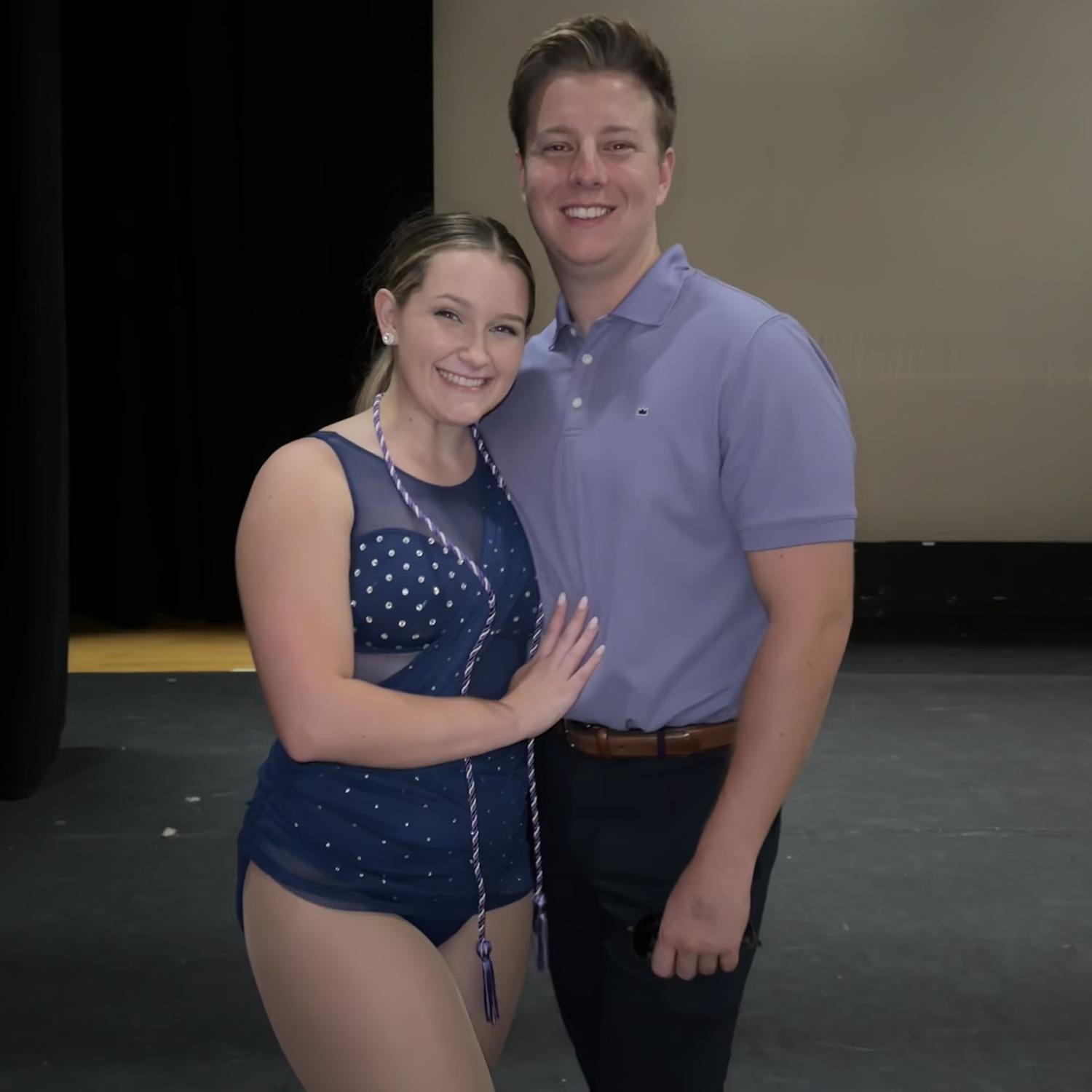 Us at Hallie's last ever dance recital