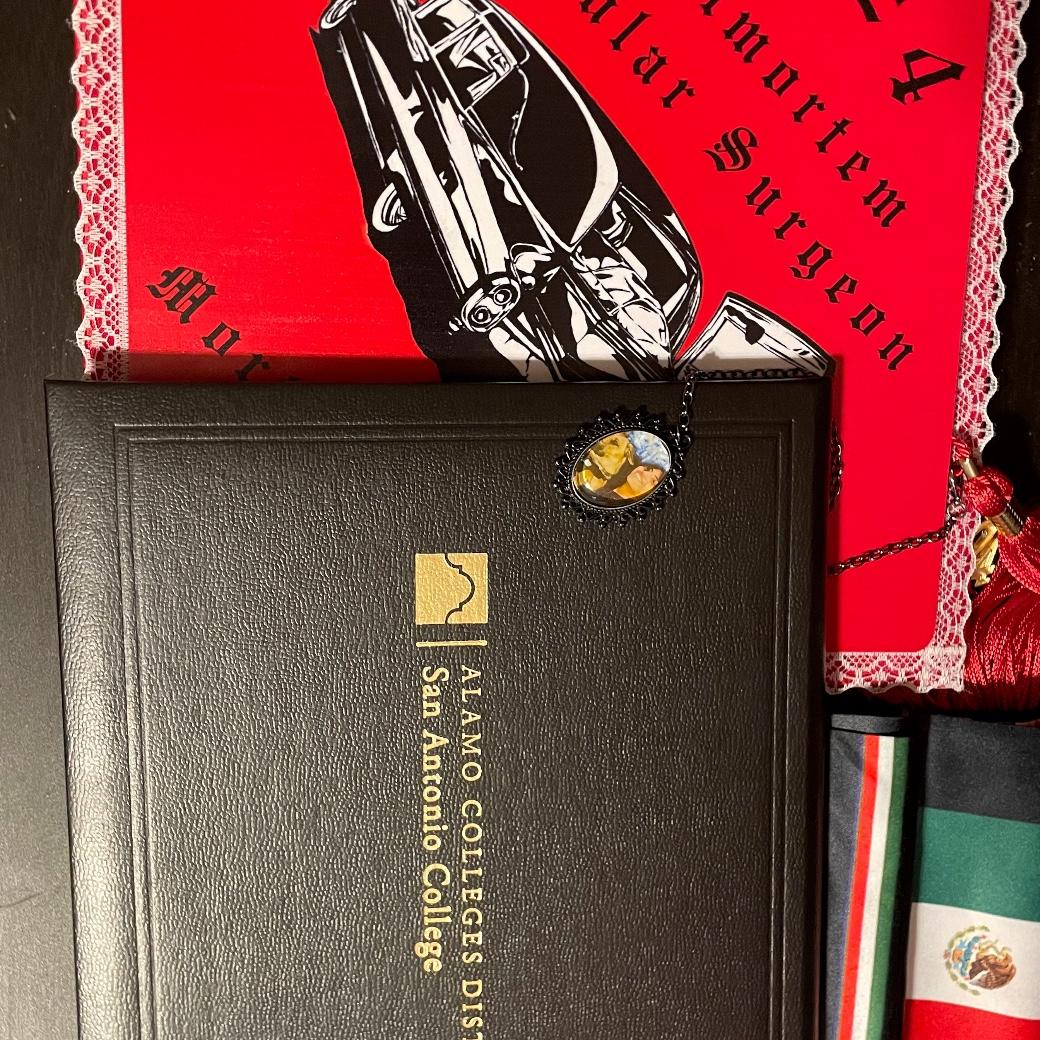 Cori graduated from San Antonio College in May of 2024. She earned a degree in Mortuary Sciences, she plans to become a licensed embalmer and wants to continue her education in Psychology.