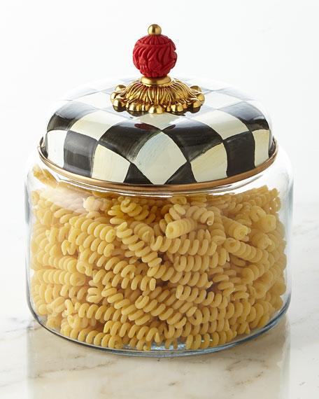 MacKenzie-ChildsSmall Courtly Check Canister