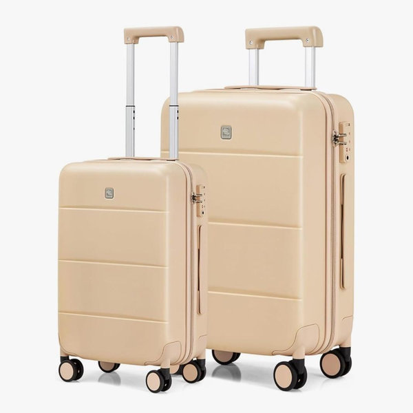 Hanke Hard Shell Luggage Sets 2 piece 20/26 inch (Cuba Sand)