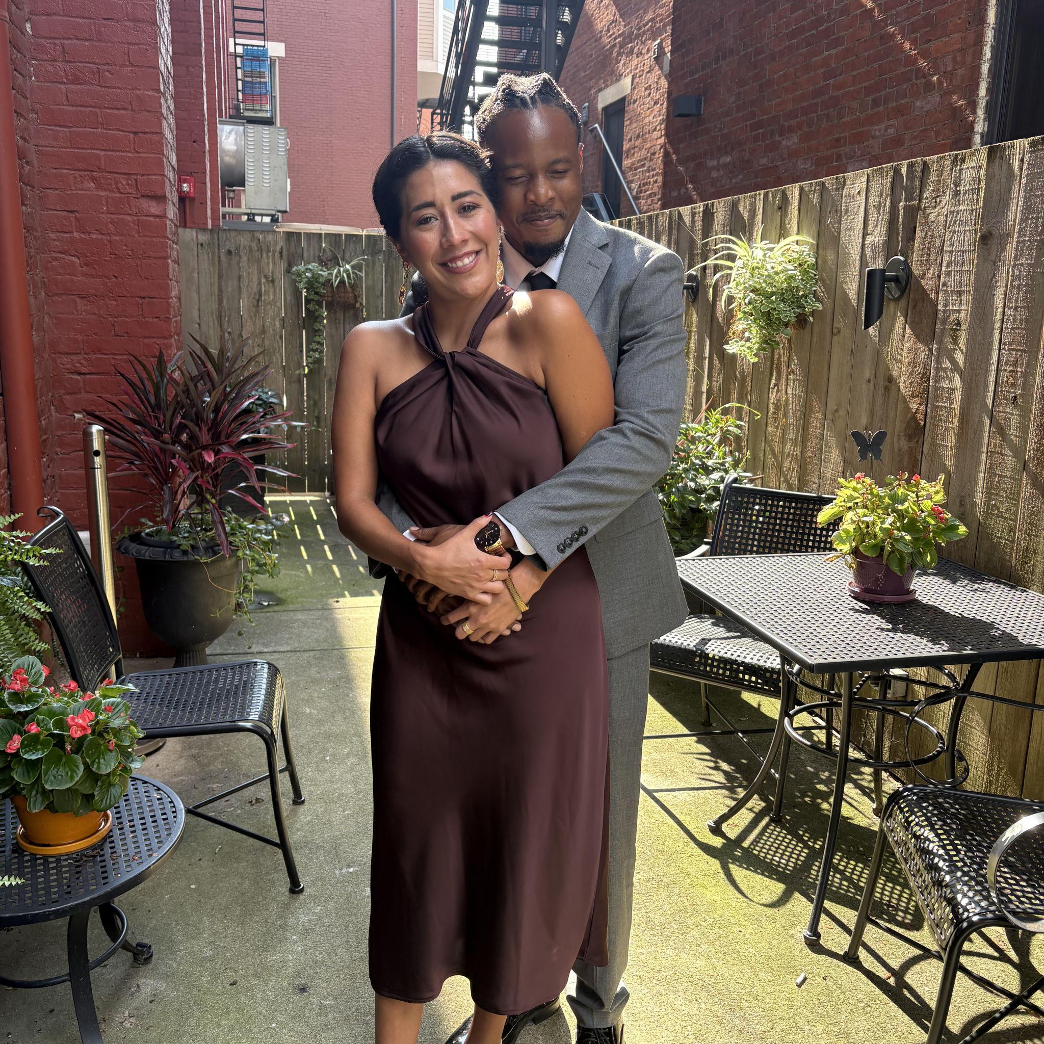 First wedding together