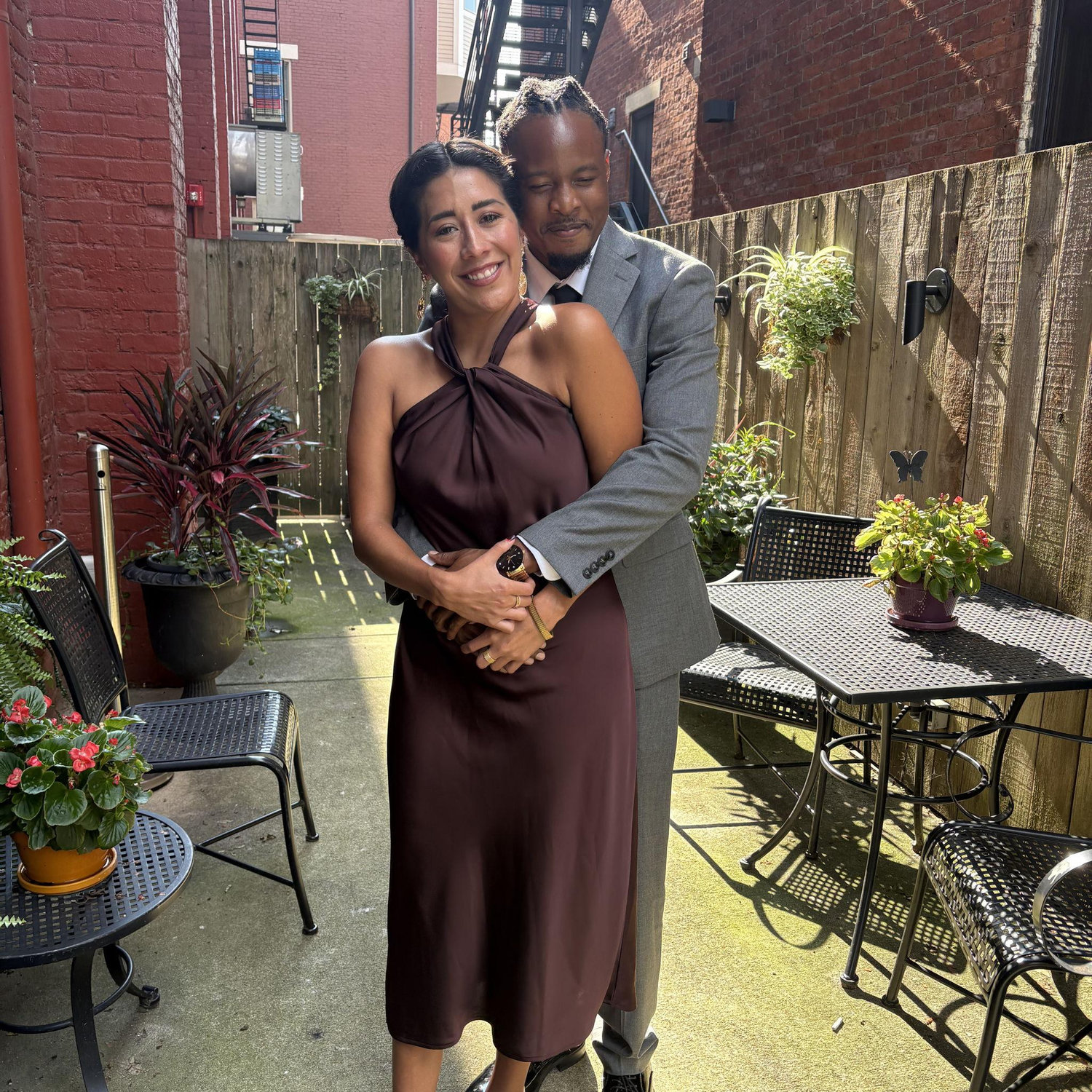 First wedding together