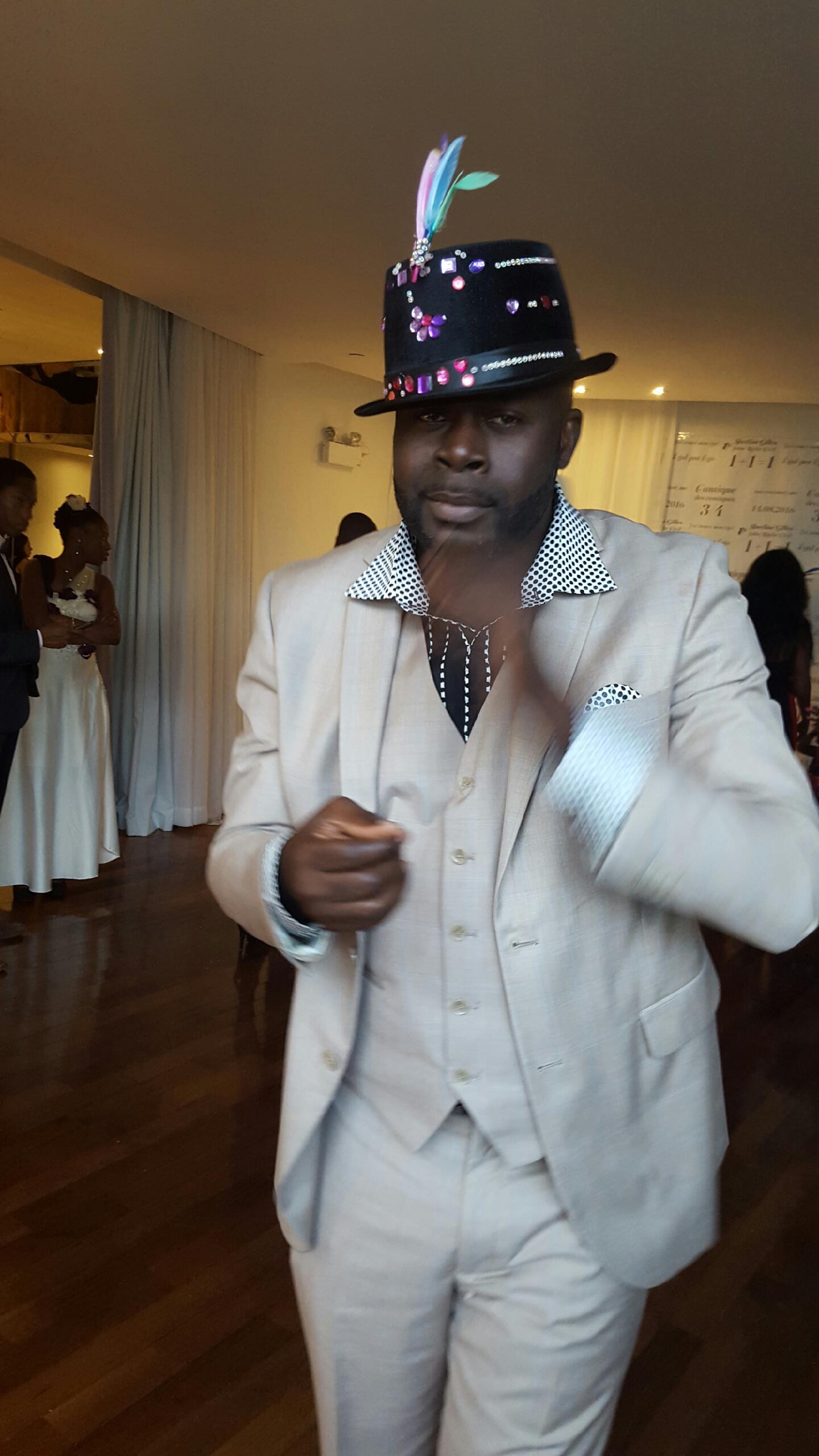He was trying to be funny at his cousin wedding