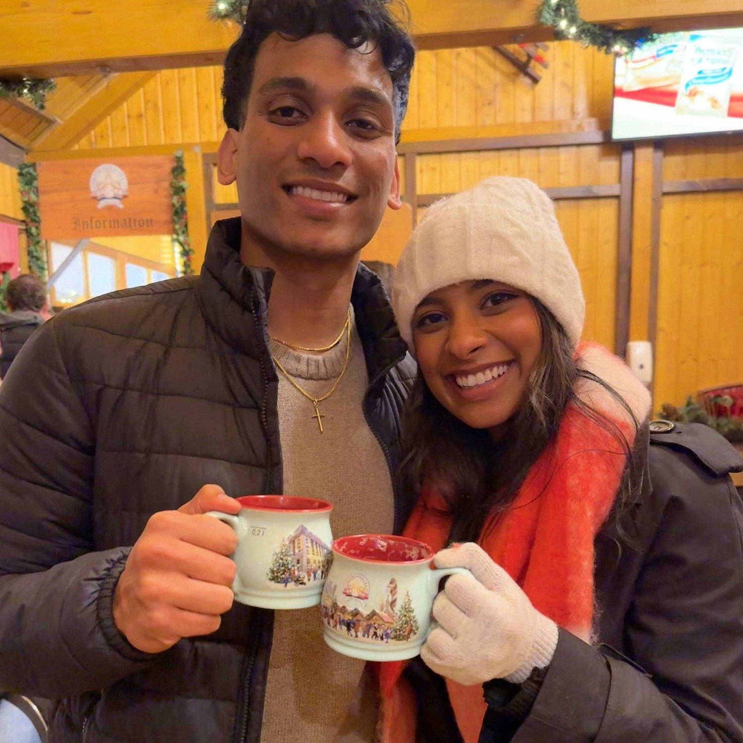 We went ring shopping for the first time on this day!