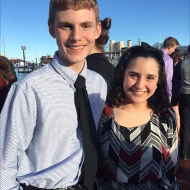 Our very first photo together