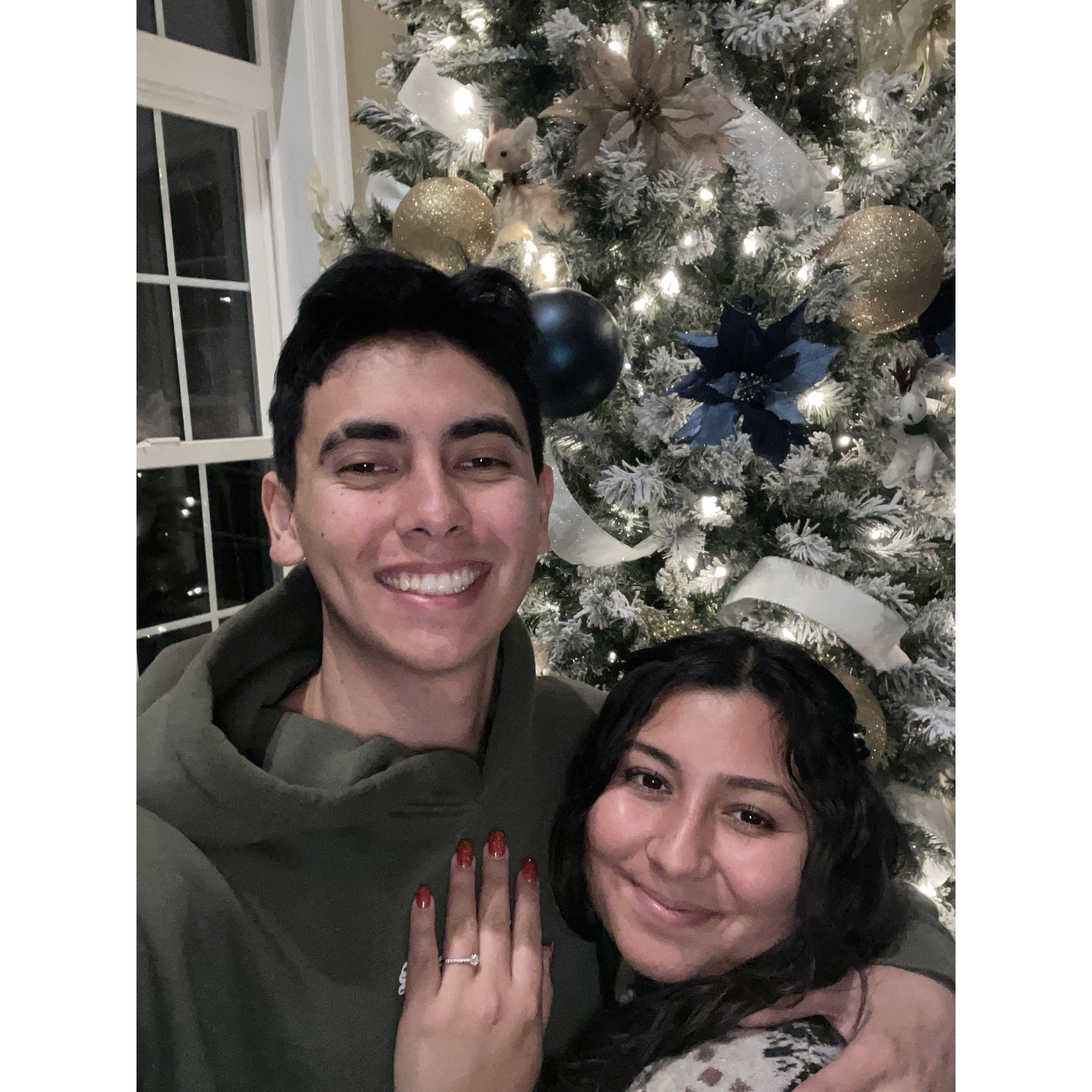 12.24.2022 -First Christmas Eve as an engaged couple!!