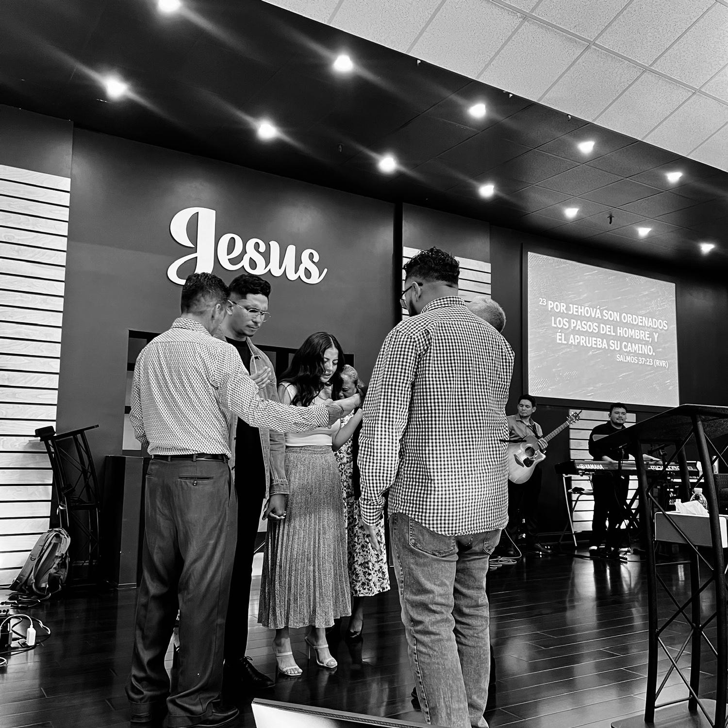 a moment we will cherish forever; being presented at church and receiving the blessing from both our parents🤍