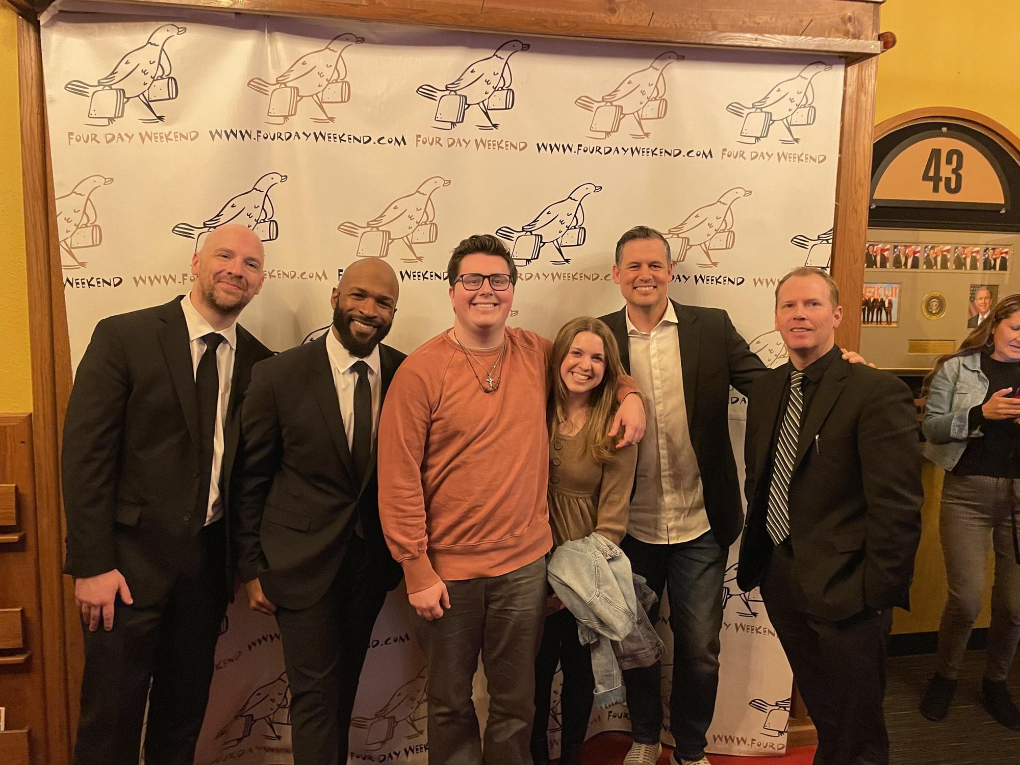 Our favorite improv group at Four Day Weekend! This specific day they picked us out from the crowd and performed a musical skit about when we first met.