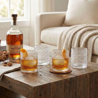 Jupiter Double Old Fashioned Glass, Set of 4